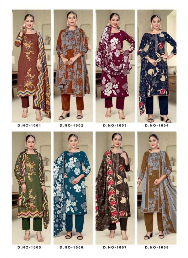 SAT Pashmina Shwal Suit Vol-15 – Dress Material